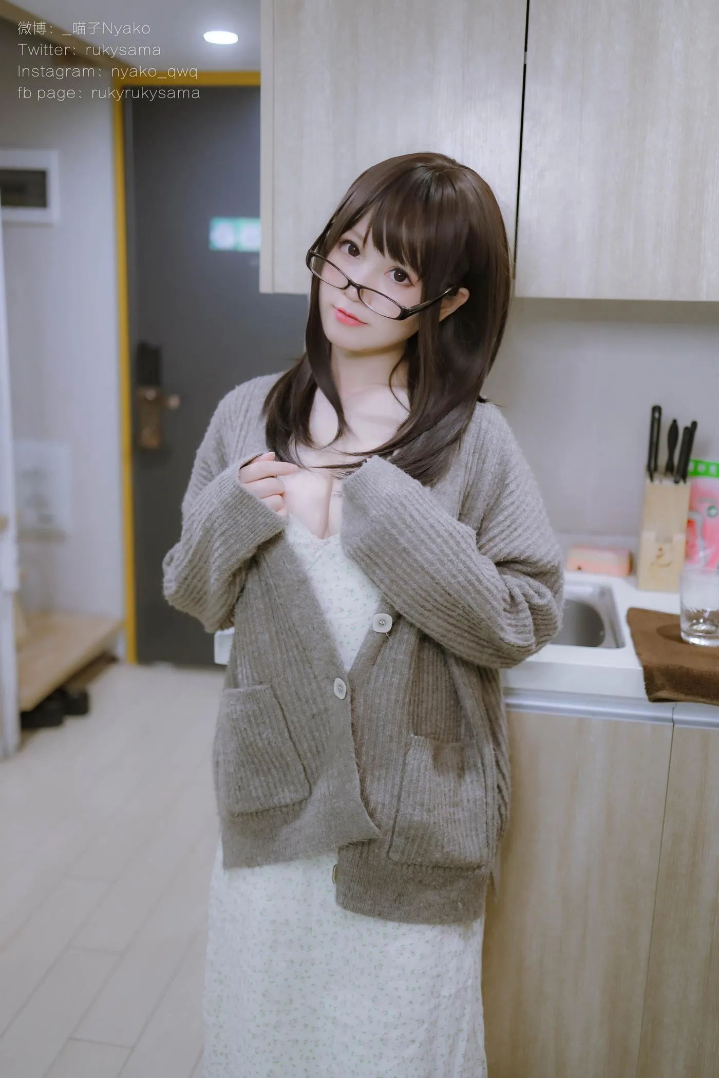 Nyako喵子 – NO.29 妄想彼女同棲生活-便服 [73P]插图2